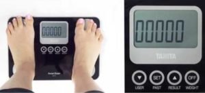 balanza con bioimpedancia tanita