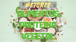 ALIMENTOS CON PROTEINA VEGETAL