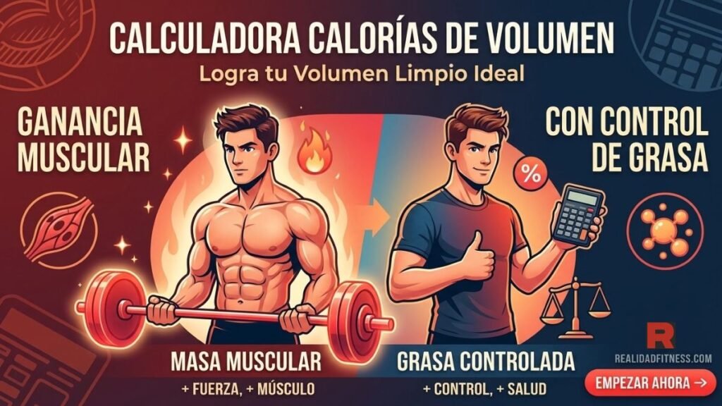 CALCULADORA CALORIAS VOLUMEN